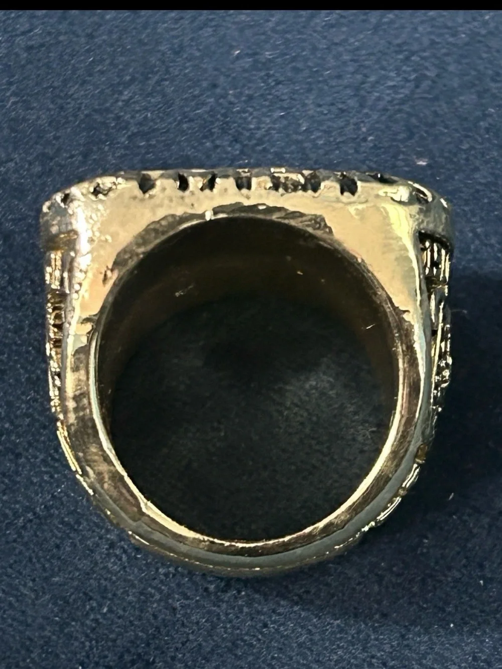 1977 Notre Dame Fighting Irish Ring Fan Ring Size 11